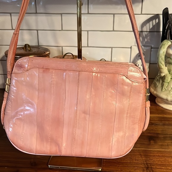 Leather of the sea - eel skin. VINTAGE. Over 40 years old. Soft supple - Picture 2 of 13